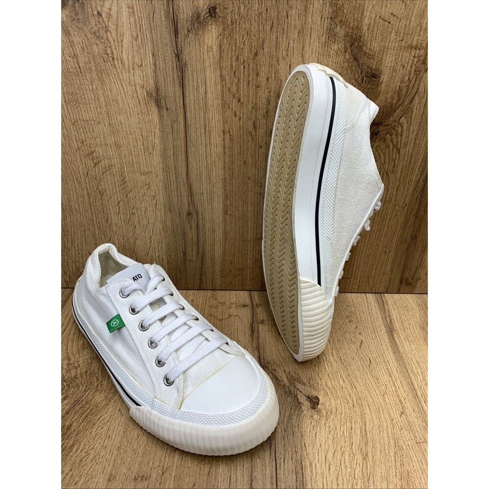 Axel Arigato Midnight Low Sneaker Shoes Cap Toe Men’s US 6,5 Uk 4 White